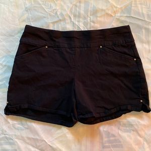 Black shorts. INC size 10 women’s